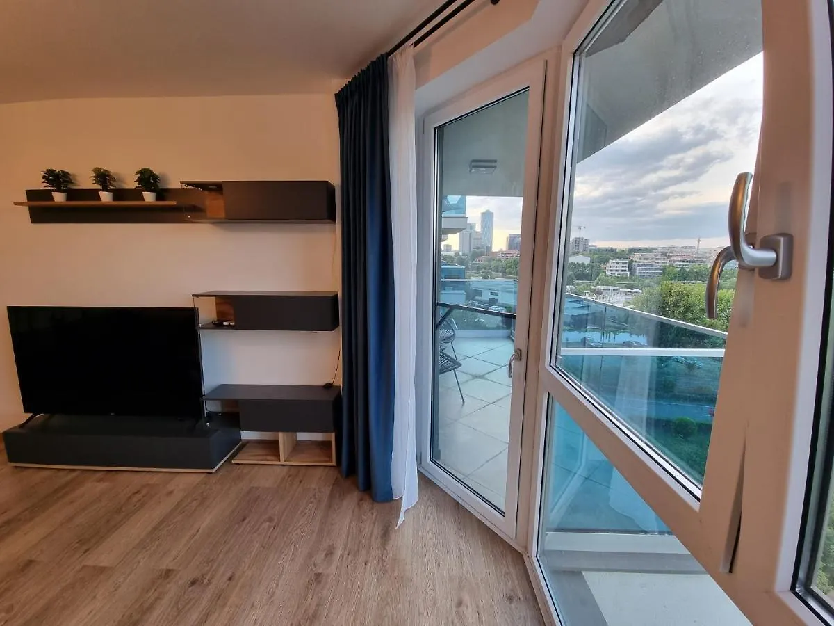 New Style White Modern Apartments ブカレスト