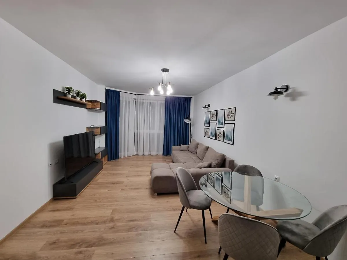 New Style White Modern Apartments ブカレスト