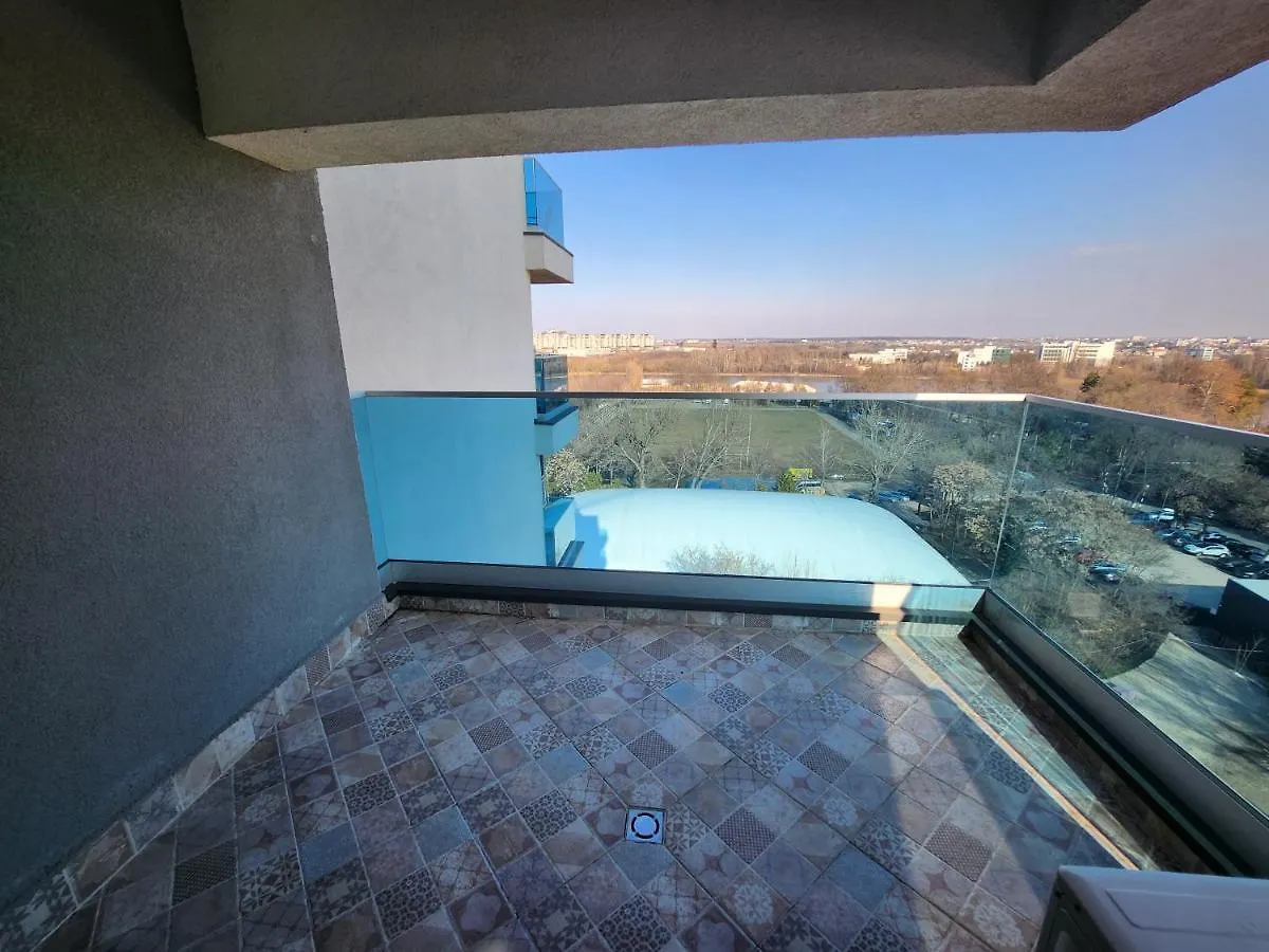 New Style White Modern Apartments ブカレスト