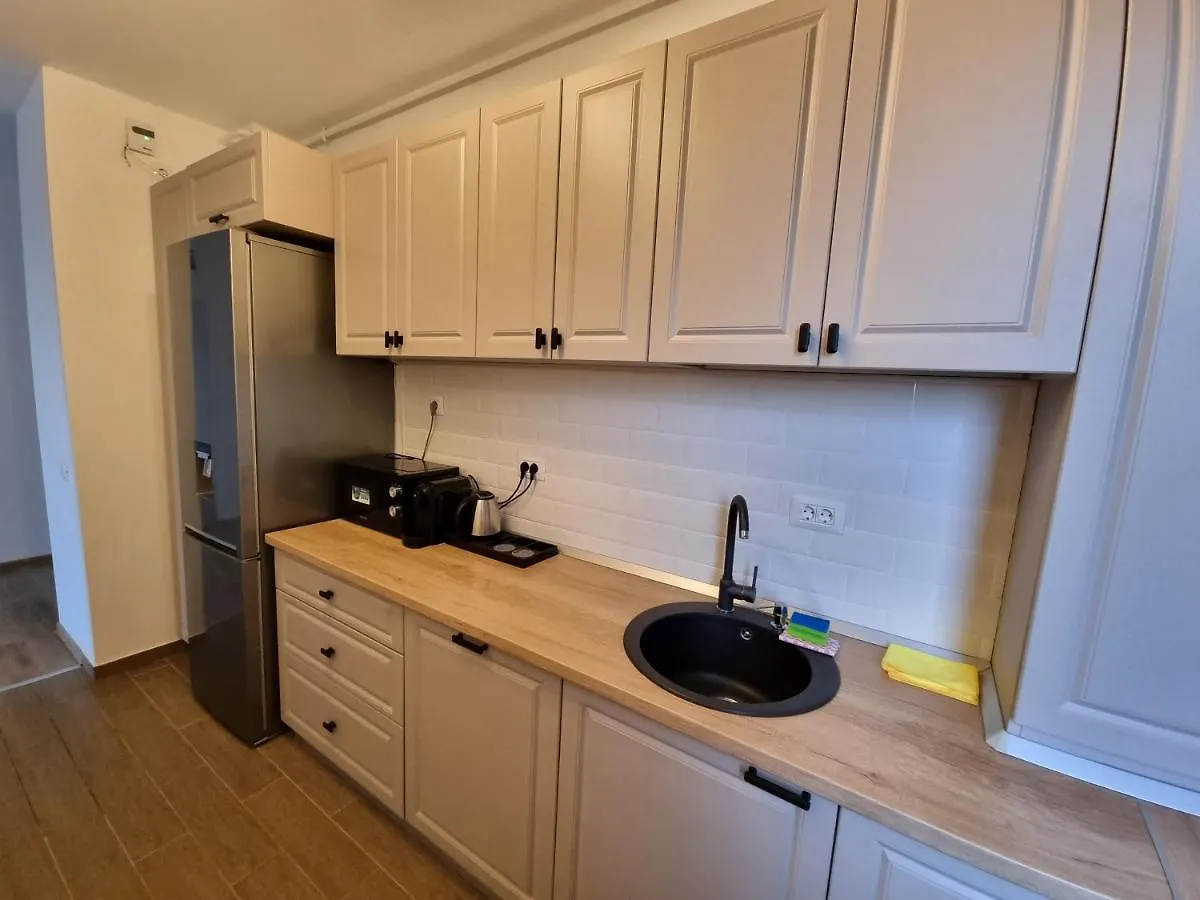 New Style White Modern Apartments Boekarest