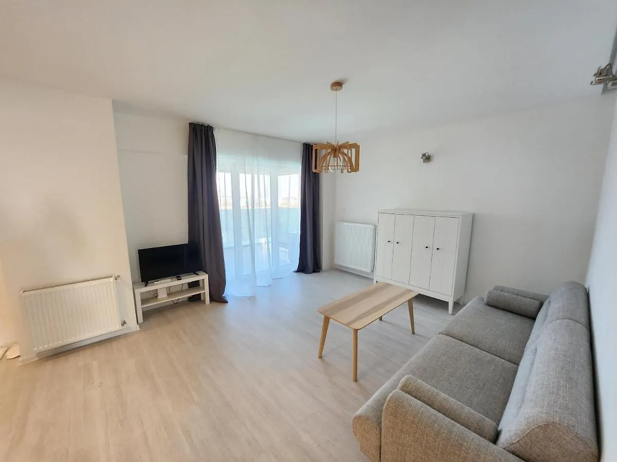 New Style White Modern Apartments Boekarest