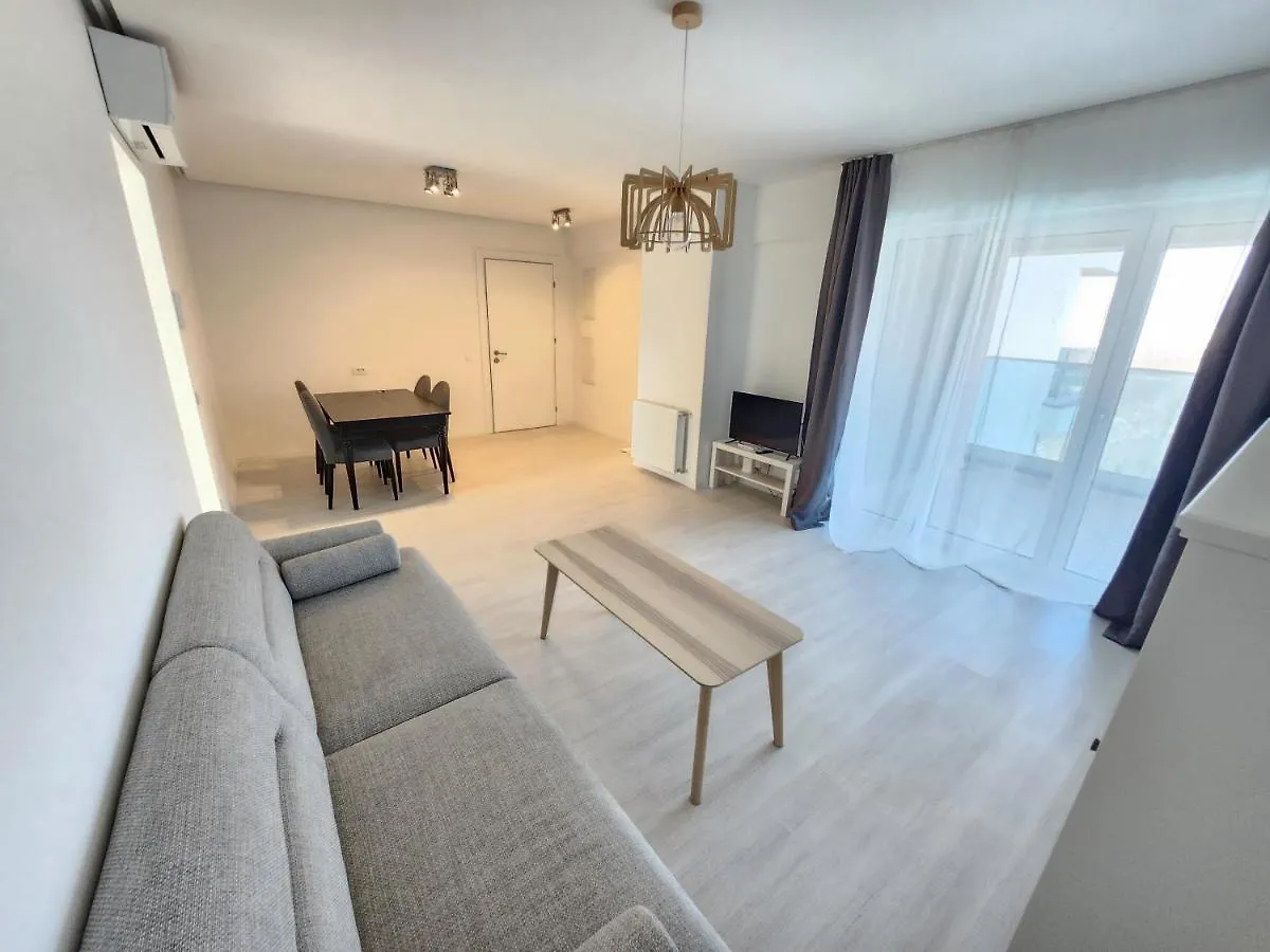 New Style White Modern Apartments Boekarest Roemenië