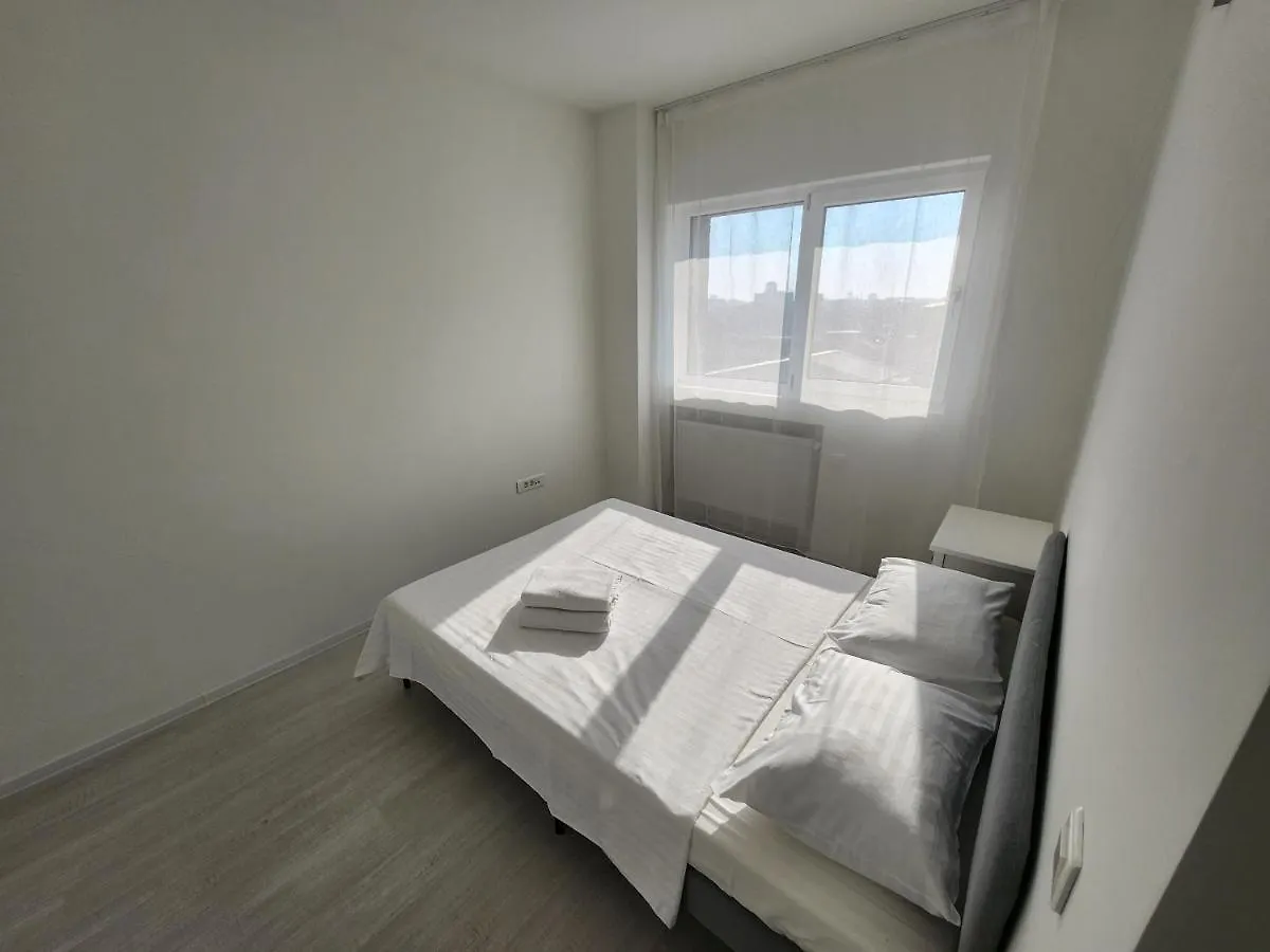 New Style White Modern Apartments Boekarest Roemenië