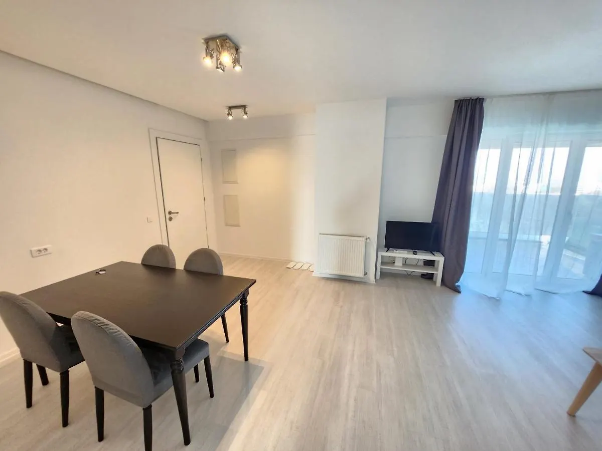 New Style White Modern Apartments Boekarest Roemenië