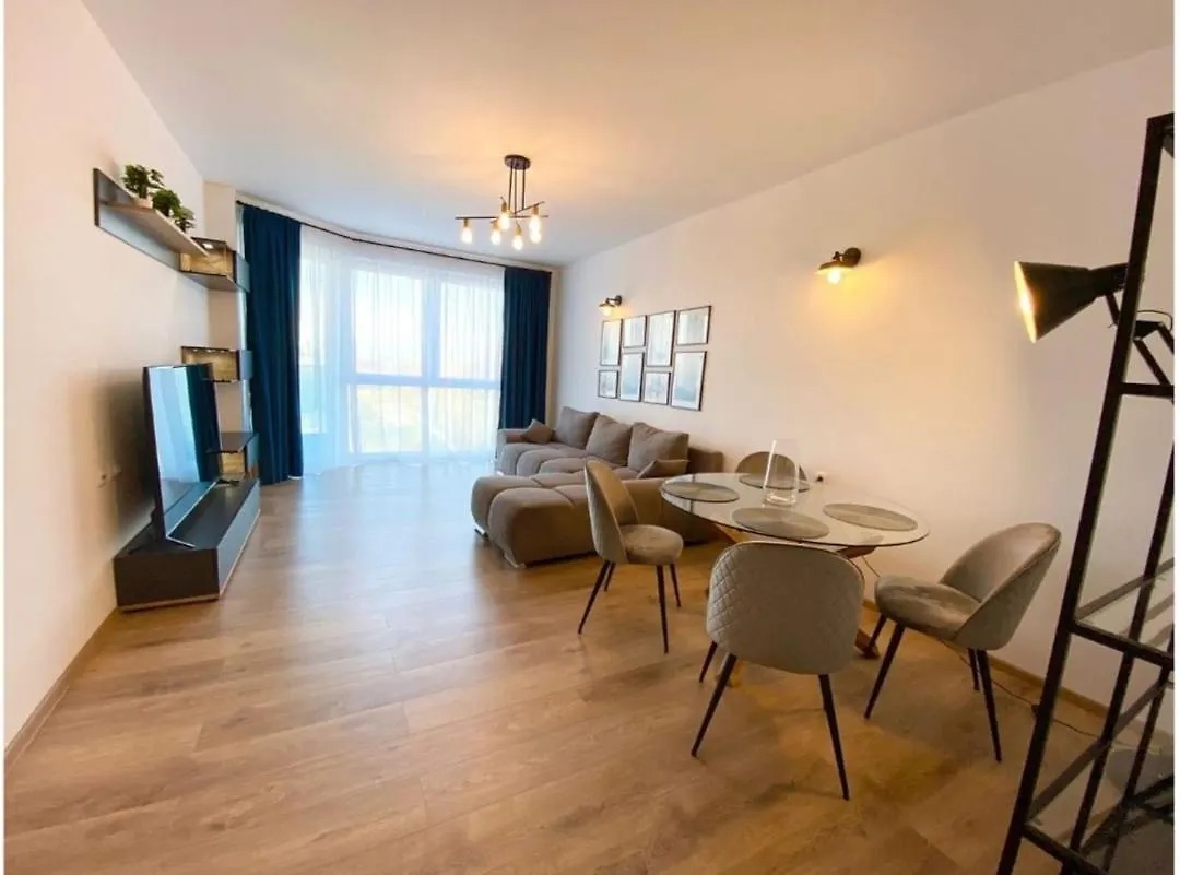 New Style White Modern Apartments Boekarest